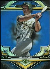 2024 Topps Triple Threads MARK MCGWIRE #169 A's Cardinals 24 SAPPHIRE Blue 19/25
