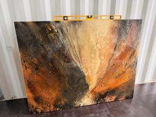 Wendy Satchwell Abstract Art - Large Textured Painting / Wall Art