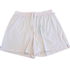 BOSS Stretch Cotton Pyjama Shorts Loungewear Pink Size UK 14 XL New 