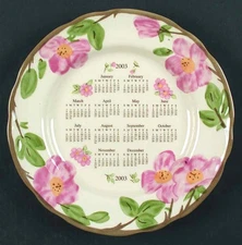 Franciscan Desert Rose  "2003" Calendar Plate 3406561