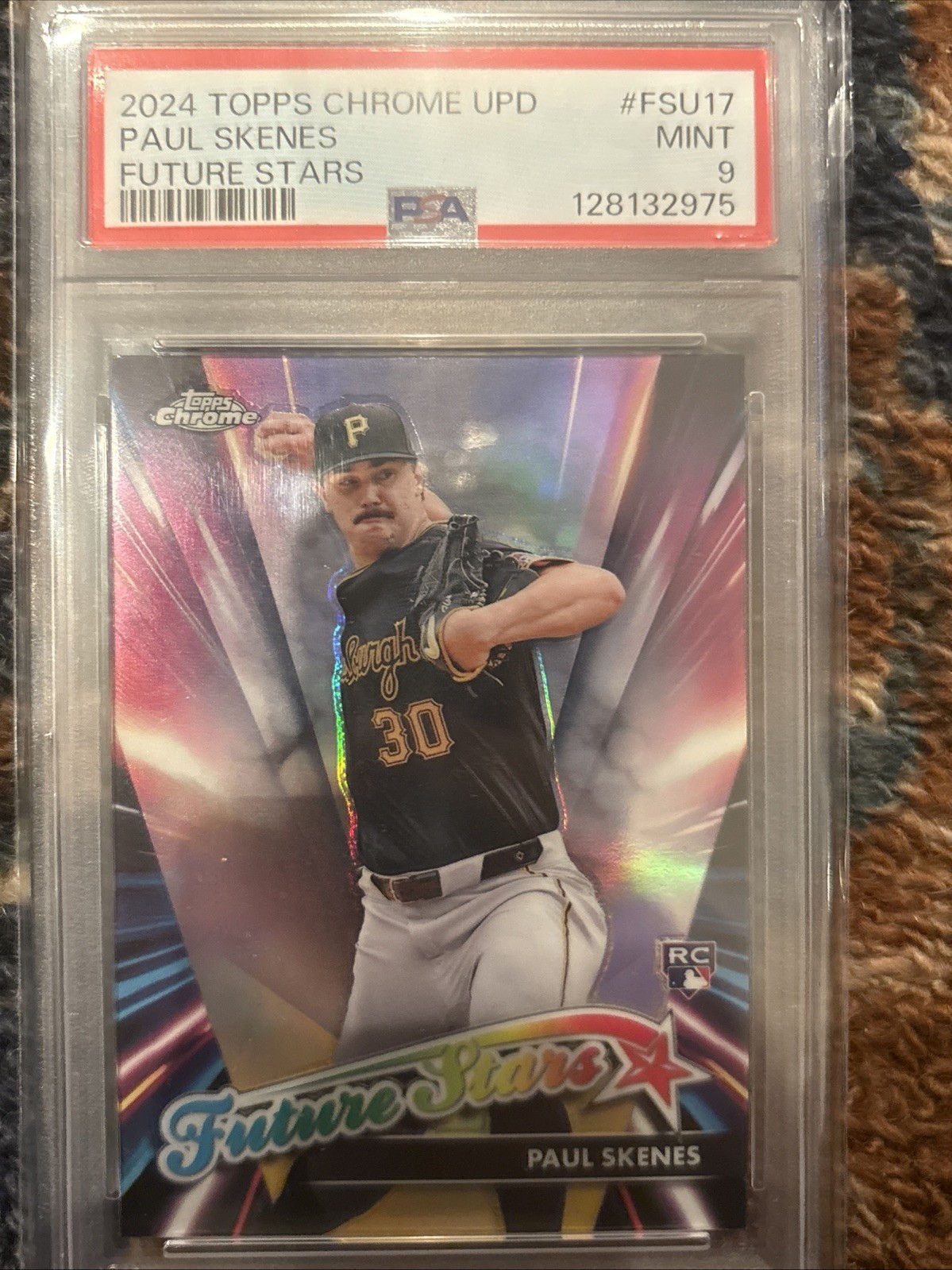 2024 Topps Chrome Update Series - Future Stars Paul Skenes #FSU-17 (RC)