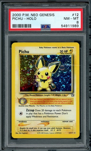 Pichu #12 (Neo Genesis (2000))