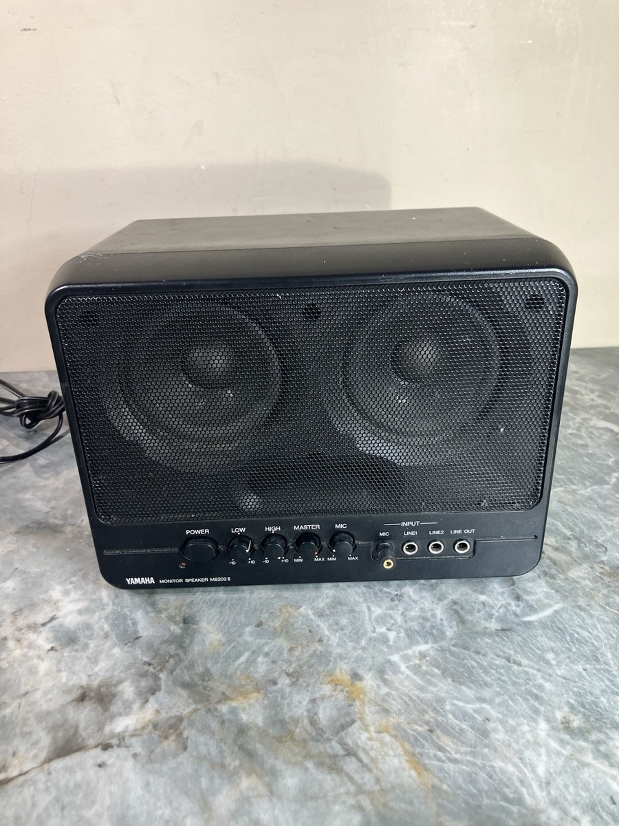 Yamaha MS202II Powered Monitor Speaker | eBay
