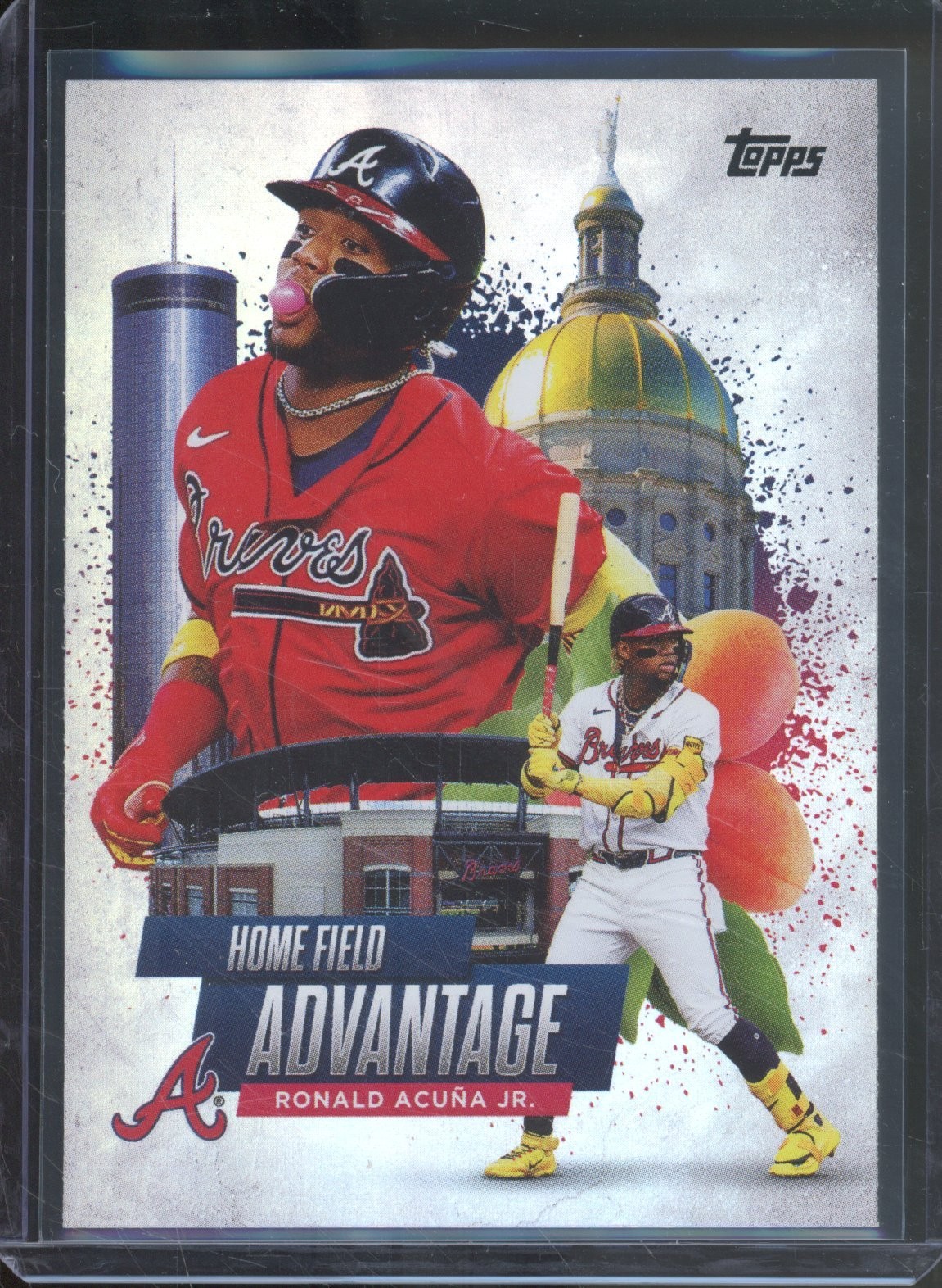2025 Topps Series 1 RONALD ACUNA JR #HA-2 Home Field Advantage SP Atlanta Braves