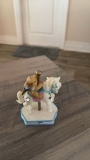 Cherished Teddies April Carousel Figurine
