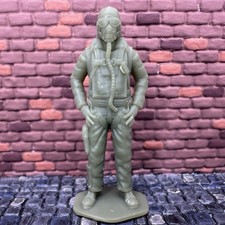 World War 2 American Air Force Pilot 3D Toy Soldier Military 1/32 WW2 Figure