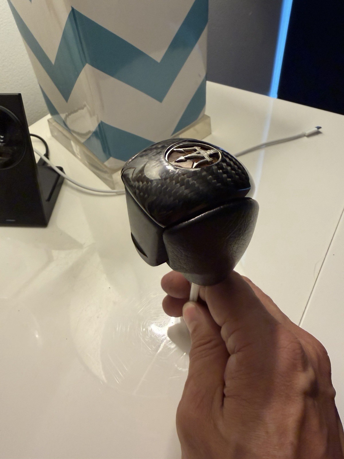 MASERATI GRANTURISMO Carbon  GEAR SHIFTER SELECTOR KNOB OEM