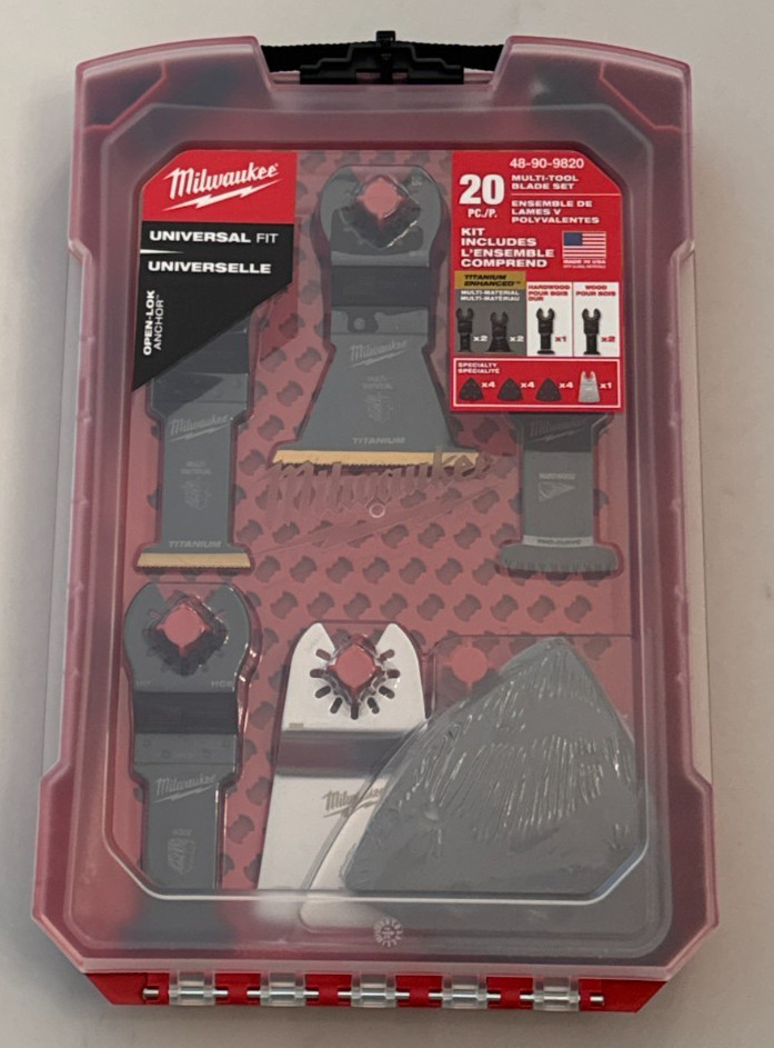 Milwaukee Tool Oscillating Multi-Tool Blade Kit (20-Piece) 4