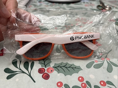 #ad #ad PNC Bank Logo Collectible Promotional Sunglasses UV Protection Glasses. $12.99