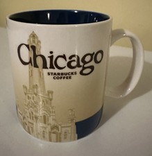 Neu Starbucks Global Collector Series Tasse: Chicago 16oz 473ml