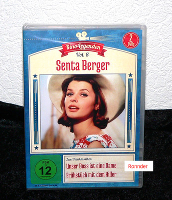 Senta Berger - Kino-Legenden Vol. 8 DVD - 2 Disc - Neu & OVP
