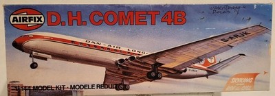 Vintage Airfix D.H. Comet 4B No.03170-7 1/144 Scale Open Box Sealed Parts