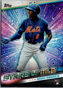 2024 Topps Stars of MLB Ronny Mauricio New York Mets #SLMB-11
