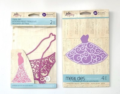 Prima Julie Nutting Paper Doll Dress Die Sets - HAUTE COUTURE 1 & 2 - NEW