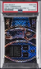 2021 PANINI SELECT DRAFT SELECTIONS MEM #DSCCM CADE CUNNINGHAM 1/1 PSA 7