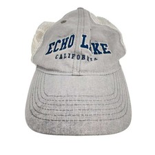Echo Lake California Trucker Hat Mesh Back Baseball Cap Legacy 92 Adjustable