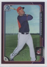 2015 Bowman Draft Chrome Purple Refractor /250 Nellie Rodriguez Nelson #179 7i2