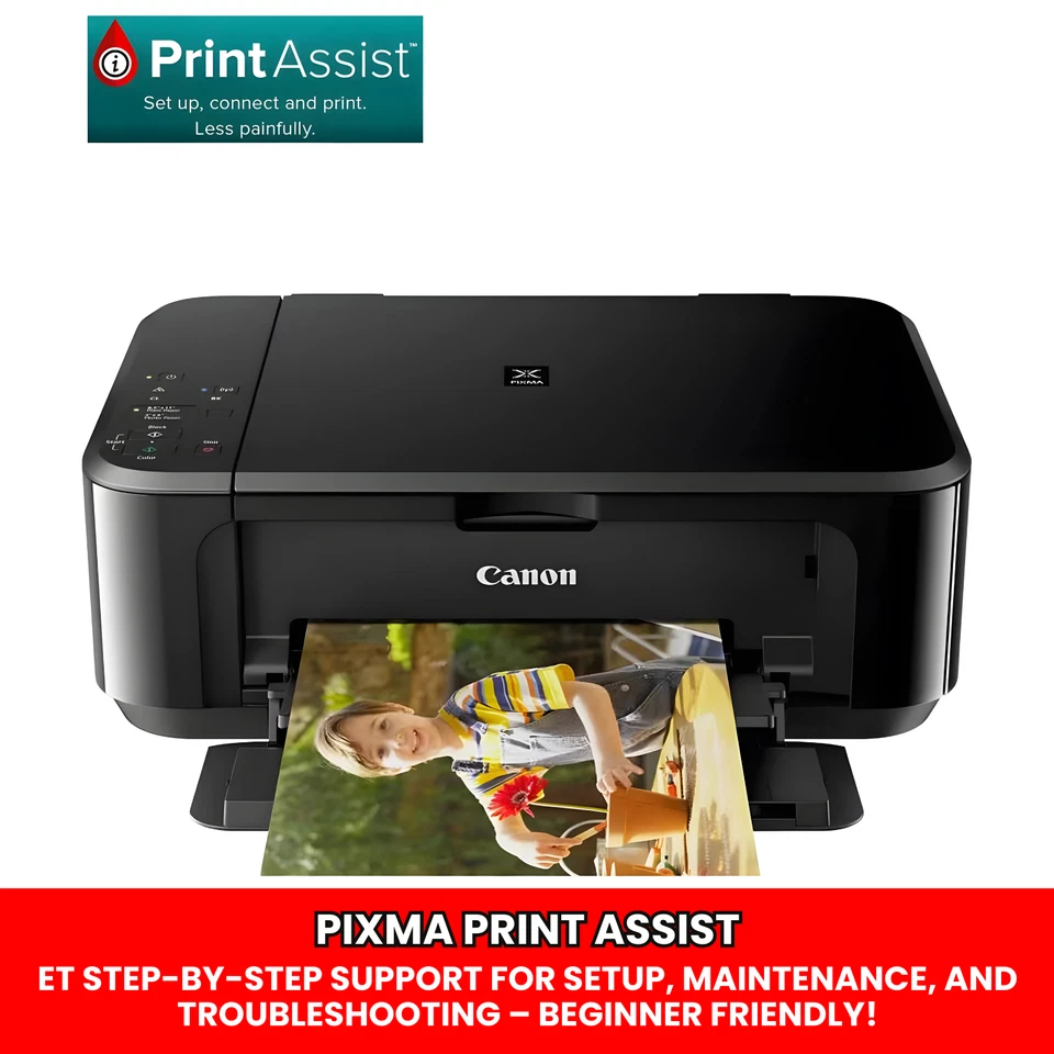 Canon MG3660 Ink Cartridge Installation