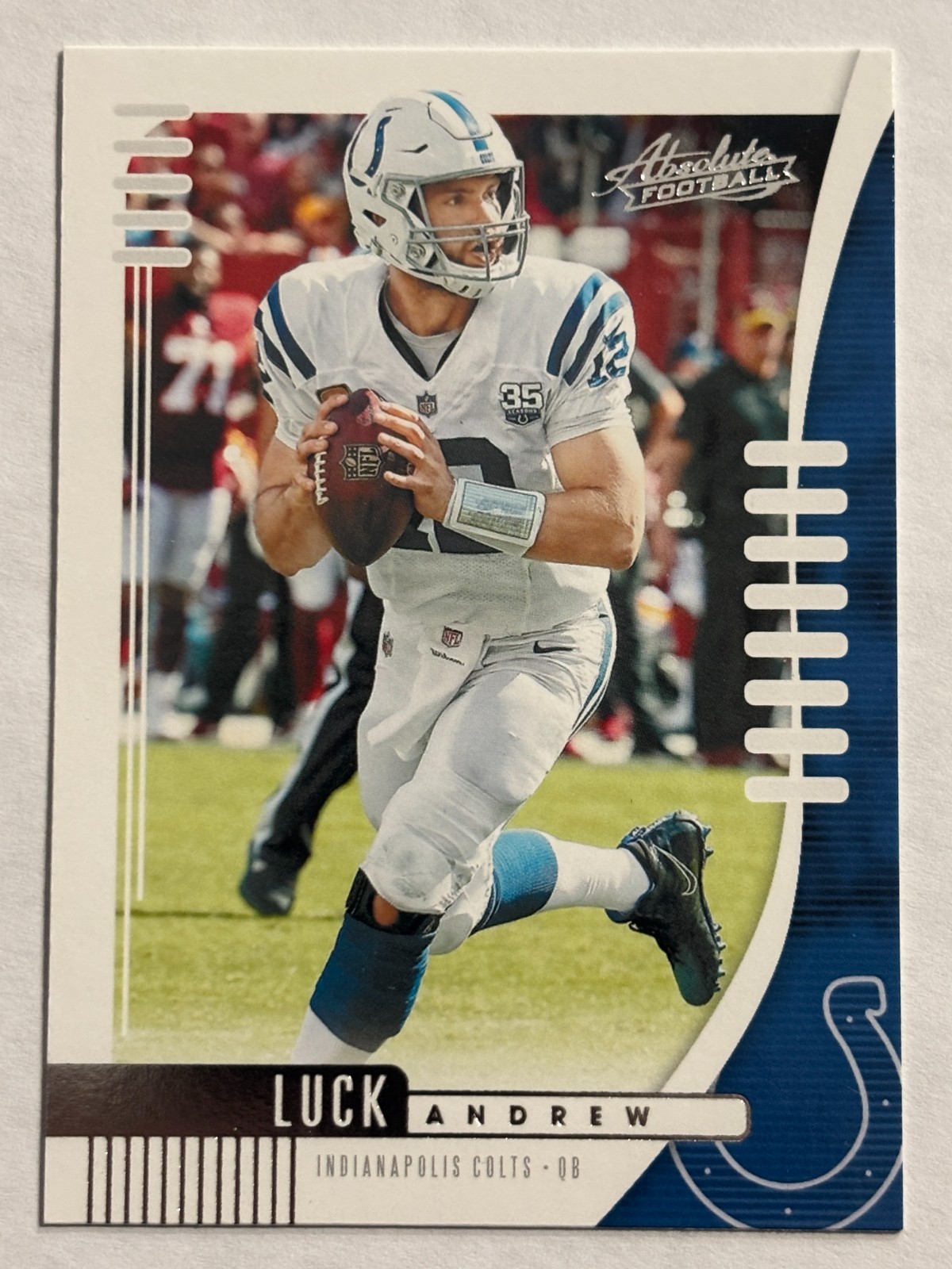 2019 Panini Absolute #29 Andrew Luck Indianapolis Colts