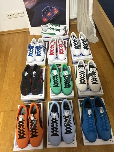 Puma Porsche 911 Carrera RS 2.7 Suede 50th Anniversary - FULL SET US11.5 RARE