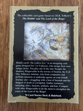 Middle Earth CCG MECCG The Lidless Eye Limited Edition Starter Decks, 3 Decks