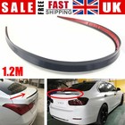 Universal 1.2M Durable Car Rear Boot Trunk Spoiler Lip Wing Sport Trim Lid DIY