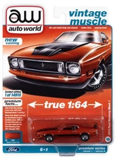 Auto World AW64352 1/64 1973 Ford Mustang Mach 1 Medium Copper Poly