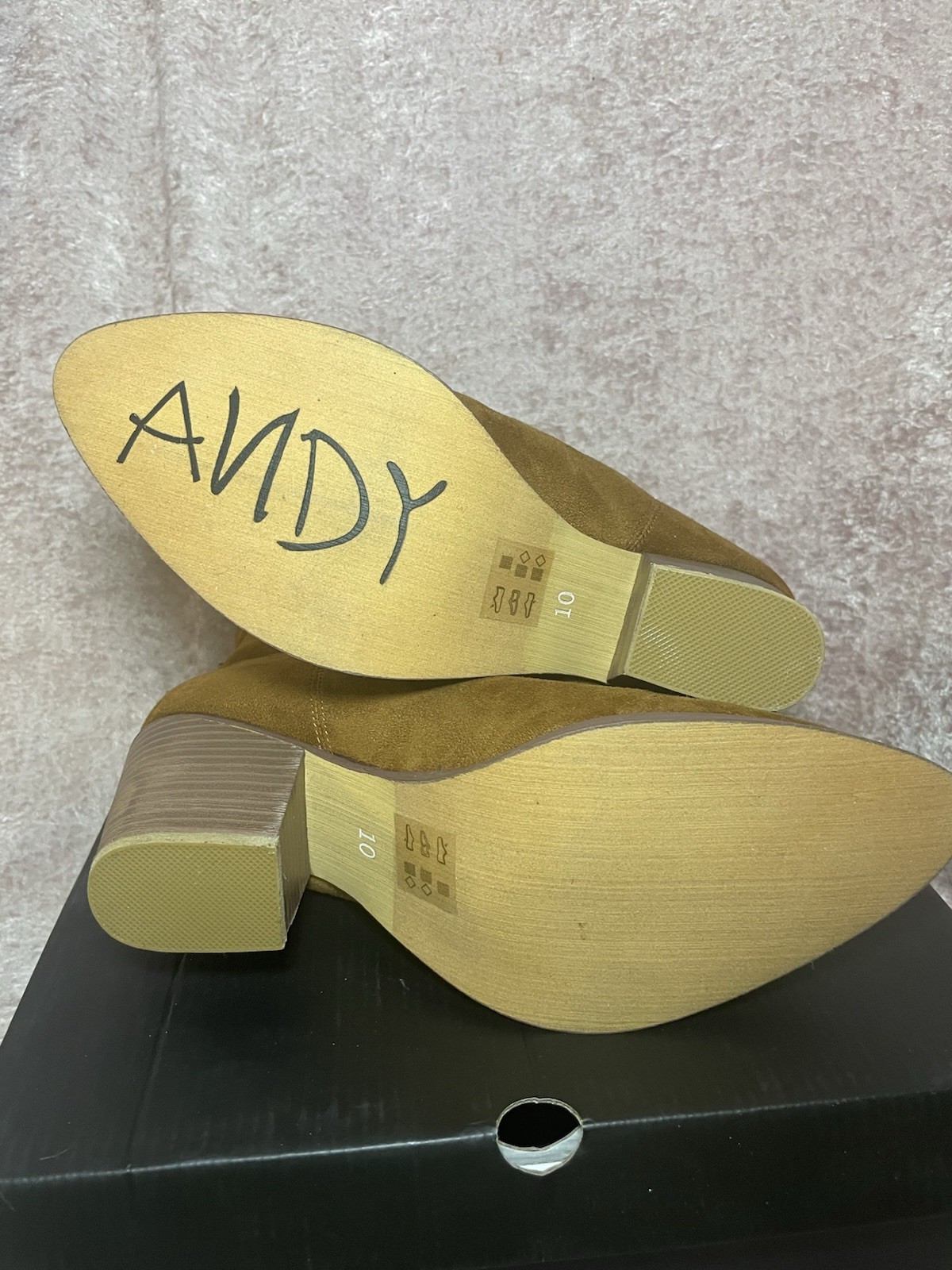 Disney Toy Story Cosplay Woody Andy Boots Adult Women image 8