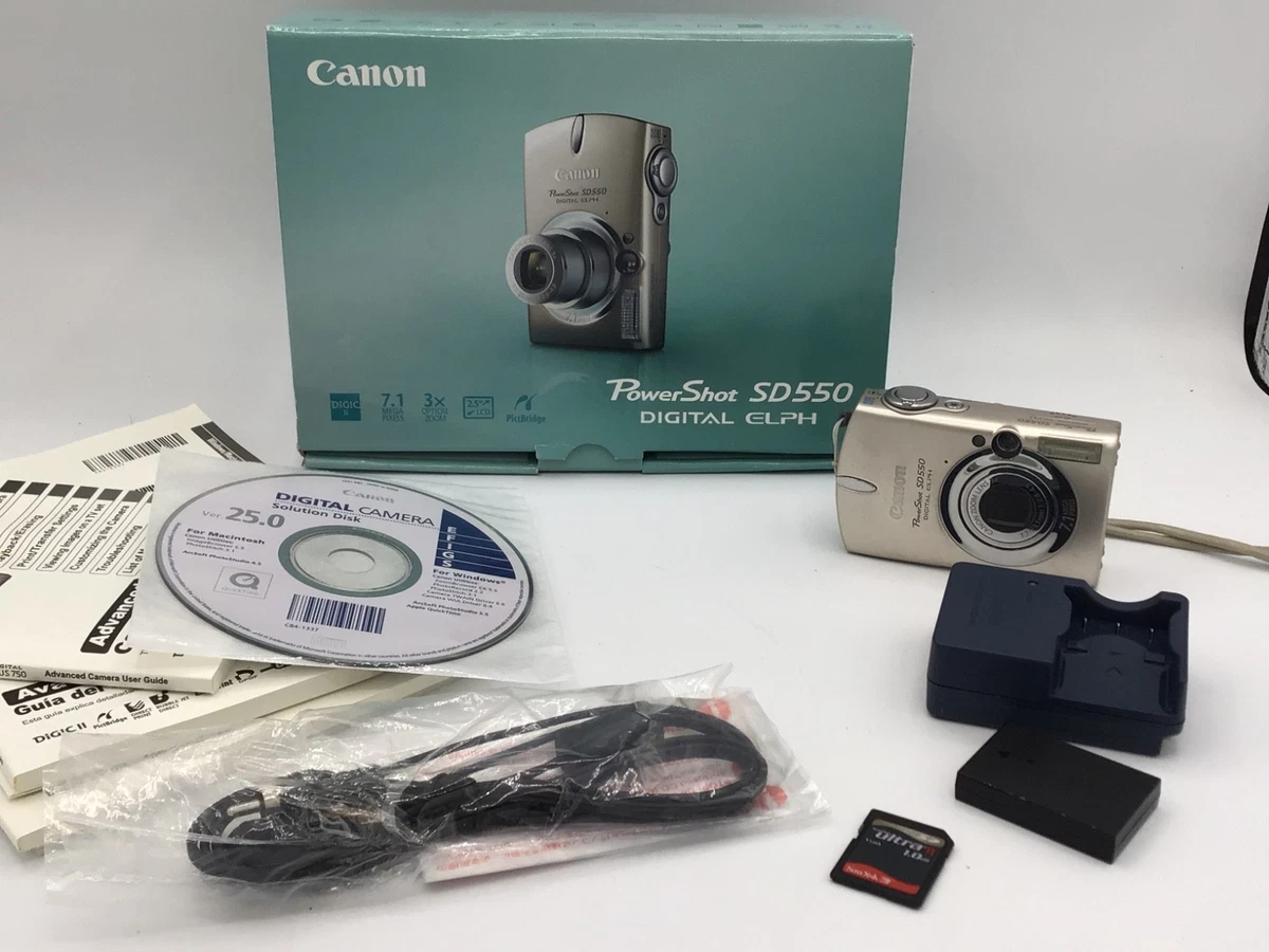 Canon PowerShot Digital IXUS 7-7.9MP Cameras for Sale | Shop New