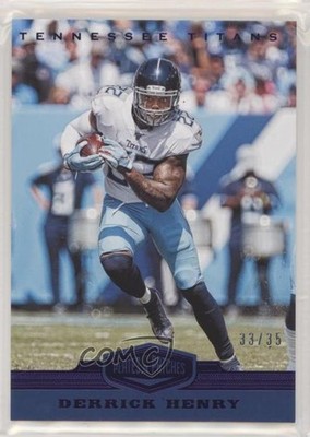 2019 Panini Plates & Patches Purple 33/35 Derrick Henry #94 fm0