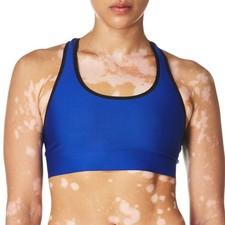 Moderate Support Wireless Sports Bra for Women Gym Workout Cycling