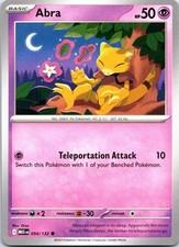 Abra 054/132 Common Mega Evolution Pokemon NM