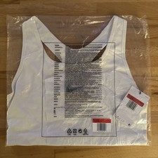 NIKE Sports Bra - NEW TAGGED - DRI-FIT 2.0 CJ5949-100 Size Large - White NWT