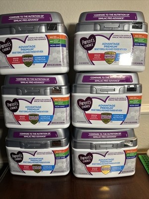 6 New Parent s Choice Advantage Premium Infant Formula Milk Based Powder Iron
