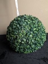 Artificial Topiary Boxwood Ball 2- Piece, 1 B...