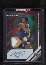 2021-22 Panini Recon Rookie Jersey Gold 6/10 Trey Murphy III #RJA-TMU Auto cf5