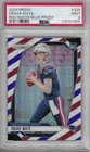 2024 Prizm Drake Maye Red White Blue Prizm Rookie #329 PSA 9 Mint