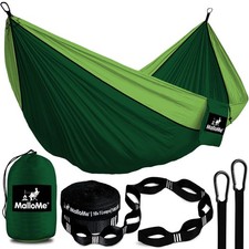 Portable Camping Hammock Family Adults Kids 300kg Capacity Parachute Nylon