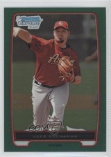 2012 Bowman Chrome Prospects Rack Pack Green Refractor Jake Buchanan #BCP215 0c4