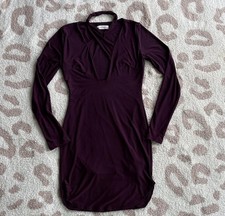 Aly Rose Purple Long Sleeve Mini Dress Women’s Size Small