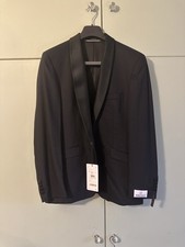 Tuxedo Dinner Jacket Black Men  s EU56 jacket only.