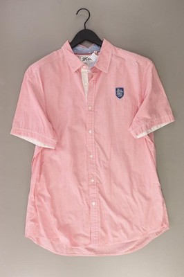   Mexx Kurzarmhemd Classic Hemd für Herren Gr. 54, XL gestreift orange  