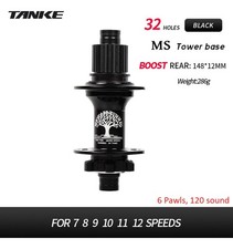 MTB Boost Hubs 148 12mm 32H HG/MS/XD 7-12 Speed Shimano Compatible