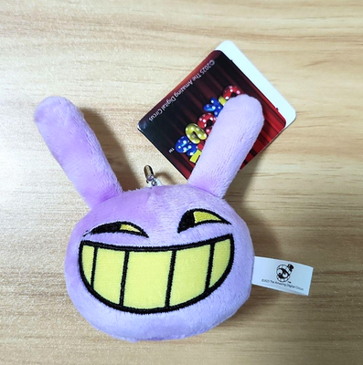 The Amazing Digital Circus Jax Face Mascot Plush 2025 Keychain | eBay