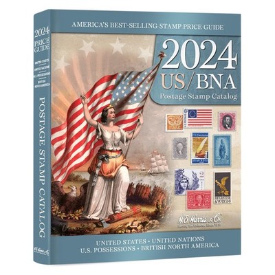 US/BNA Postage Stamp Catalog Price List Harris Collector Guide Book 2024 - NEW