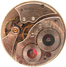1925 WALTHAM POCKET WATCH MOVEMENT 24864754 GRADE: 210 12s 7j F4G