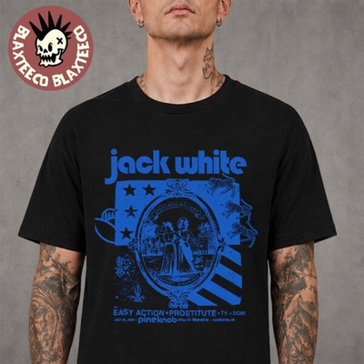 #ad Jack White Detroit Michigan 2026 Event Tee On July 25 Unisex T Shirt $18.99