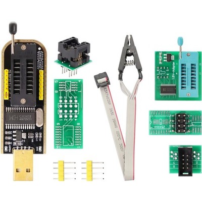 USB BIOS Programmierer CH341A EEPROM Programmer SOIC8 Clip Adapter 24CXX