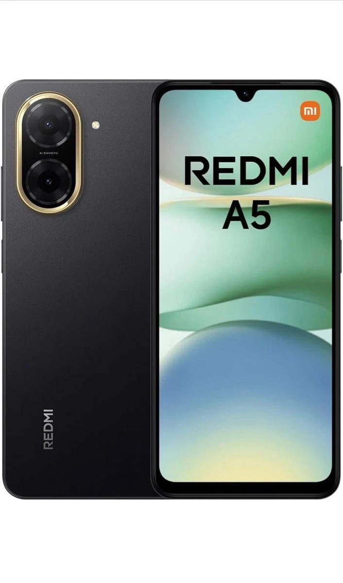 Xiaomi Redmi A5 Smartphone – 3GB+64GB, 6.52' HD+ Display 5000mAh