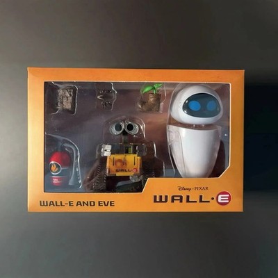 Roboter WALL E & EVE Set Sammlung Action Figur Desktop Ornament Modell Spielzeug